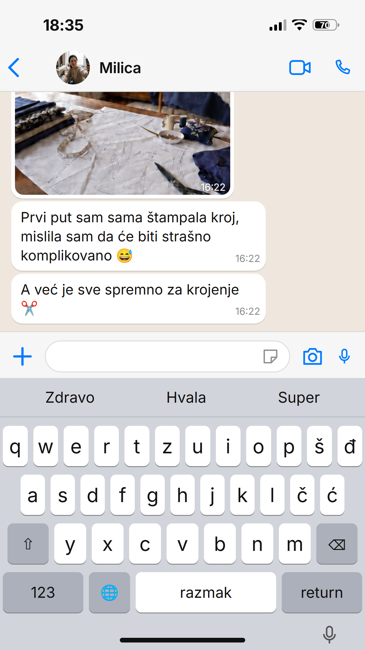 Pravi WhatsApp razgovor sa kupkinjom