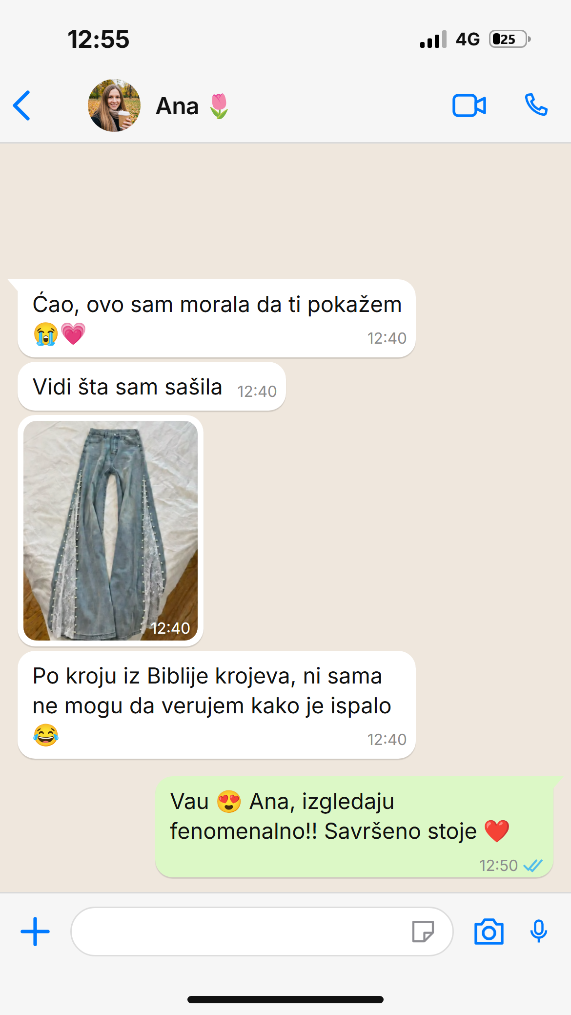 Pravi WhatsApp razgovor sa kupkinjom