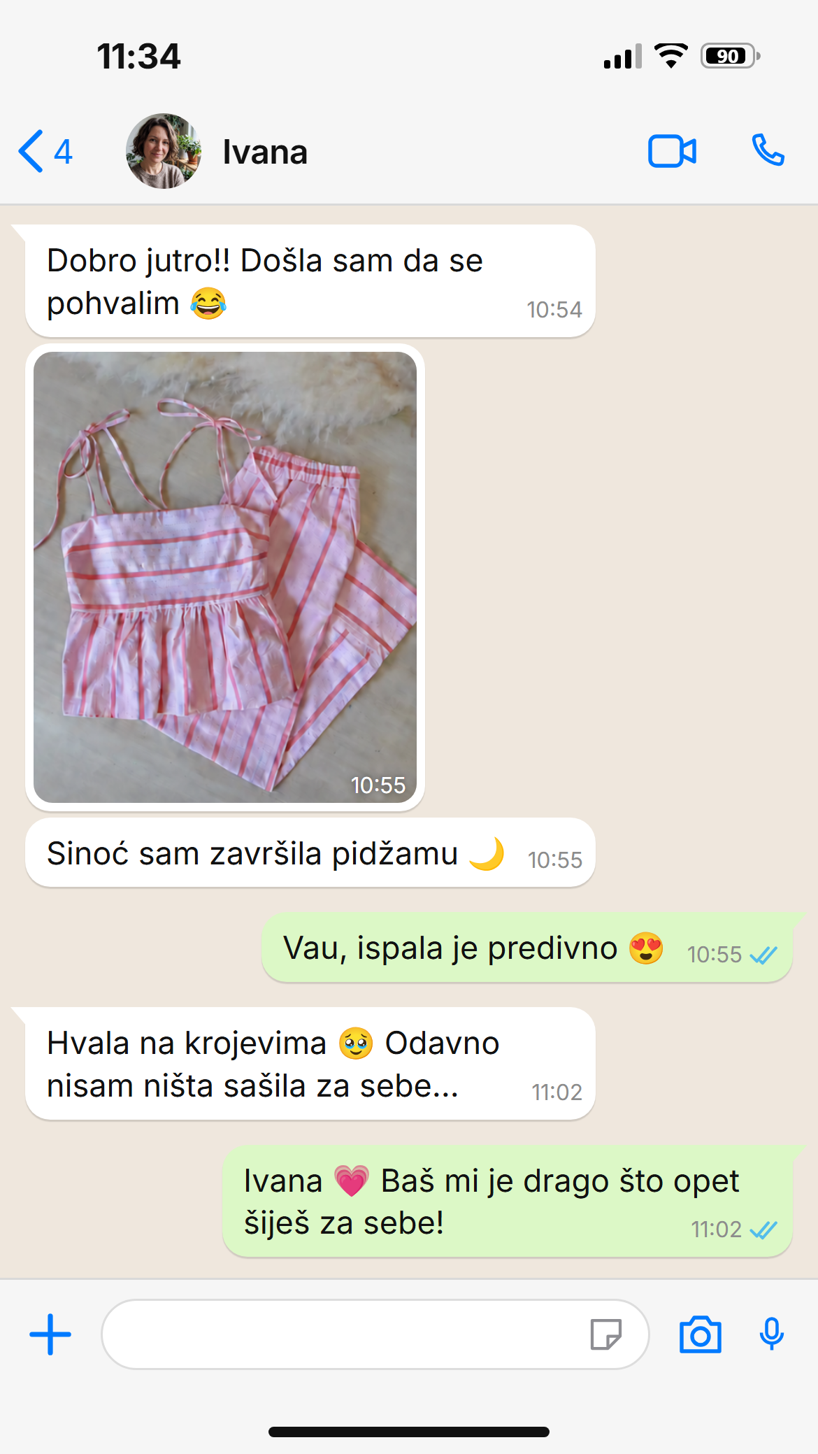 Pravi WhatsApp razgovor sa kupkinjom