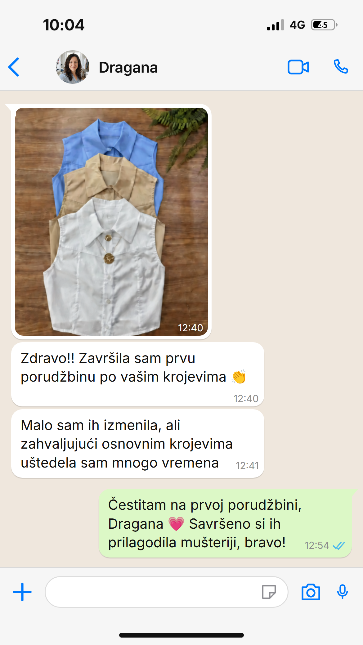 Pravi WhatsApp razgovor sa kupkinjom