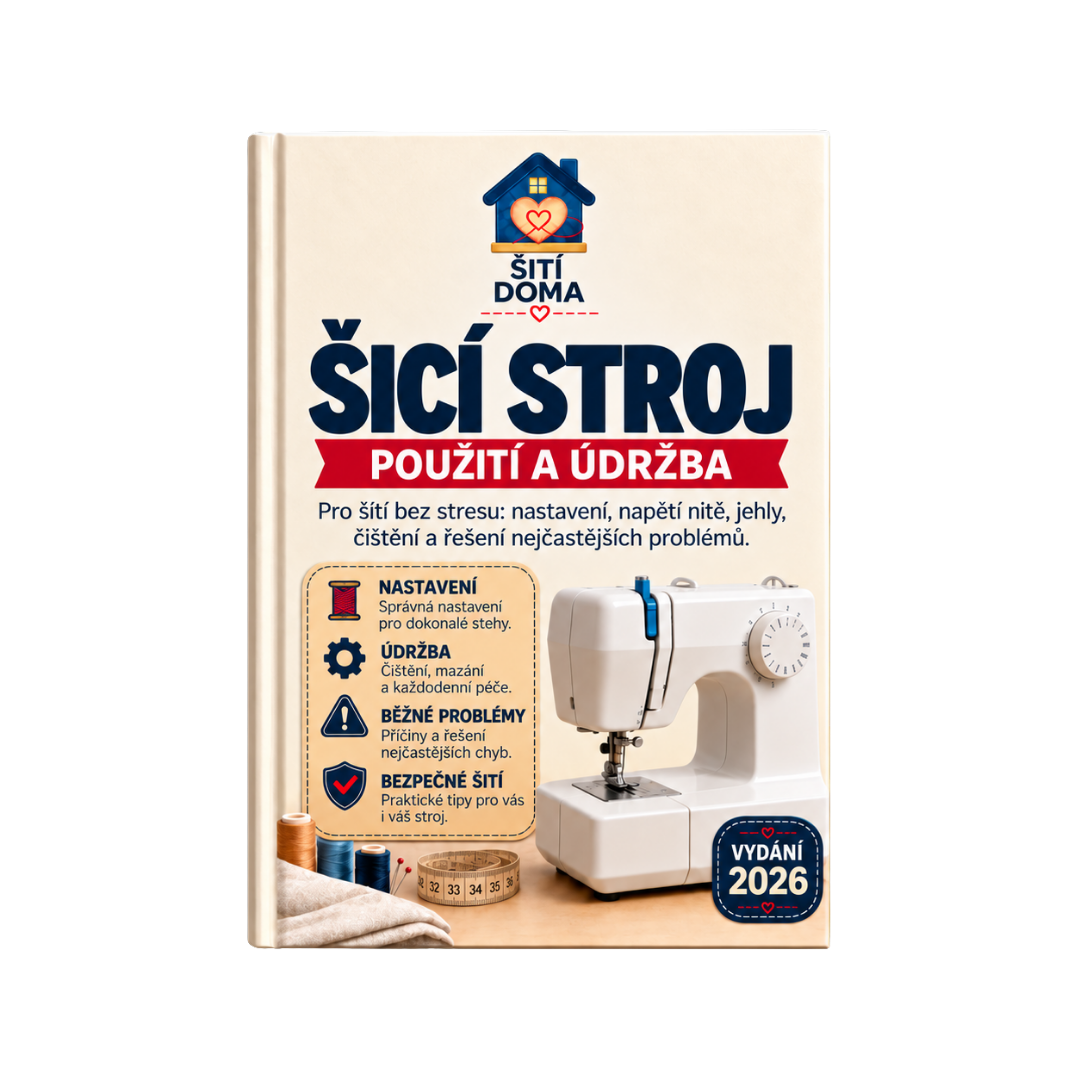 Šicí stroj: obsluha a údržba