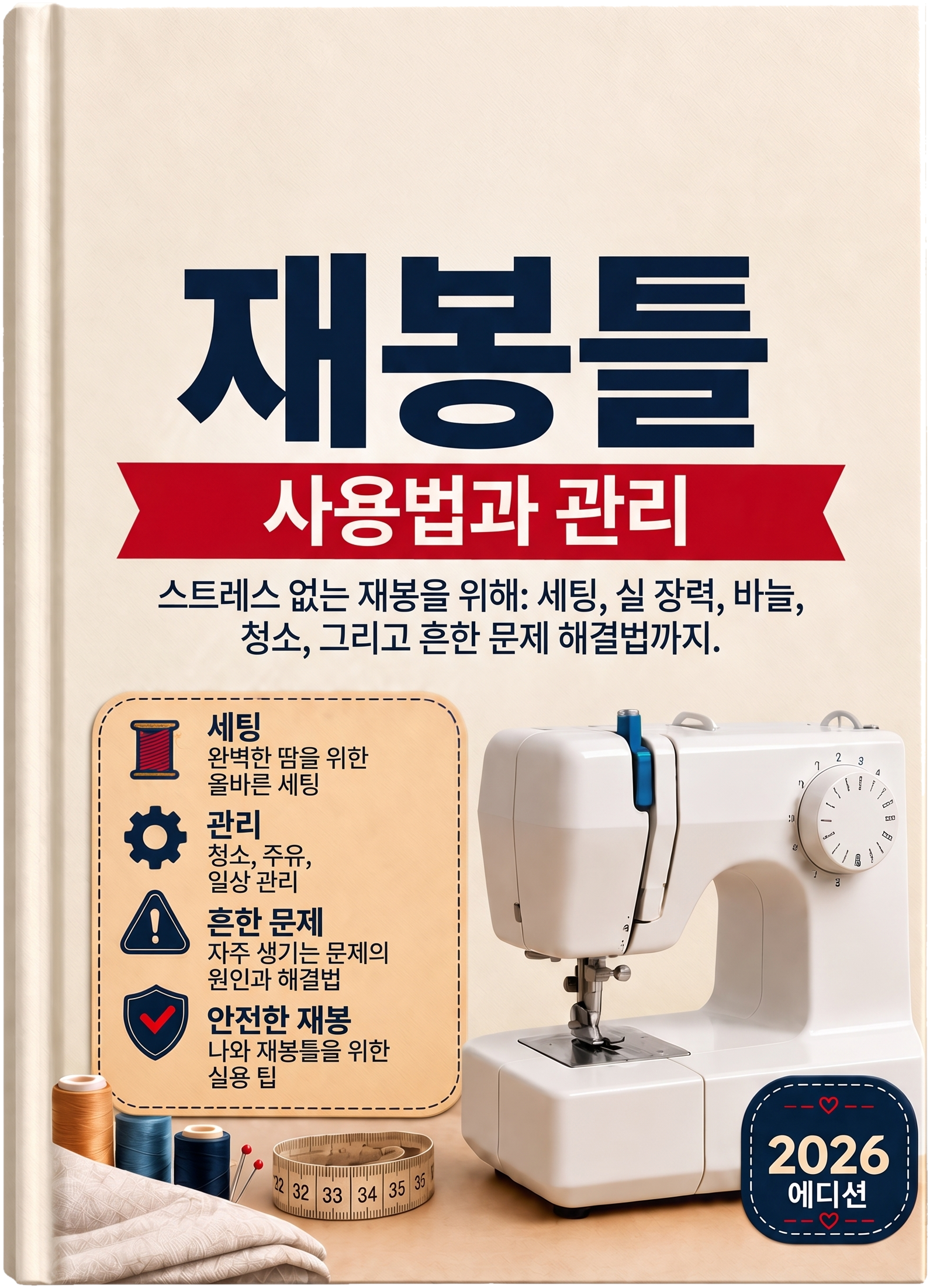 재봉틀 사용 및 관리