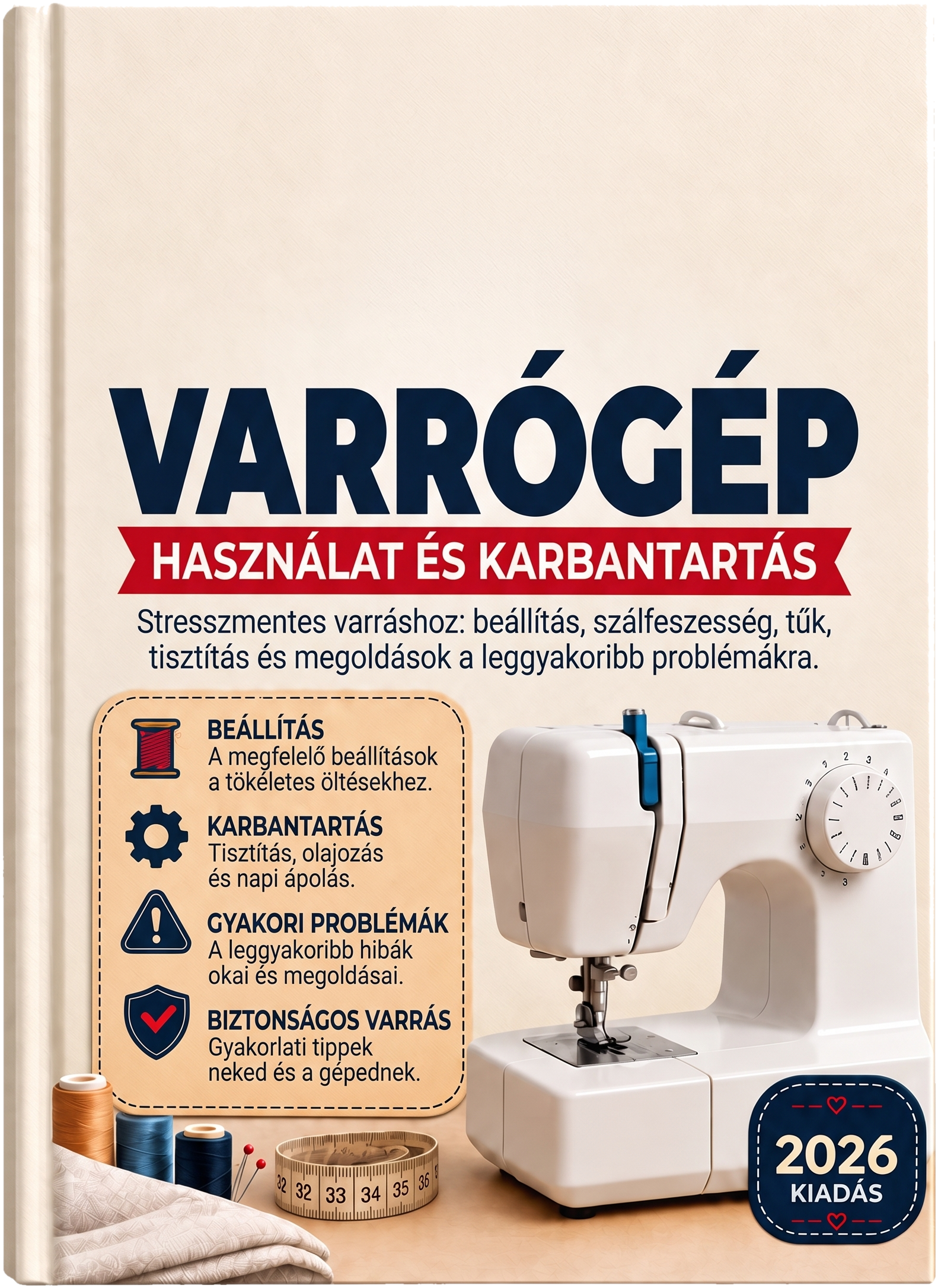 Varrógép: használat és karbantartás