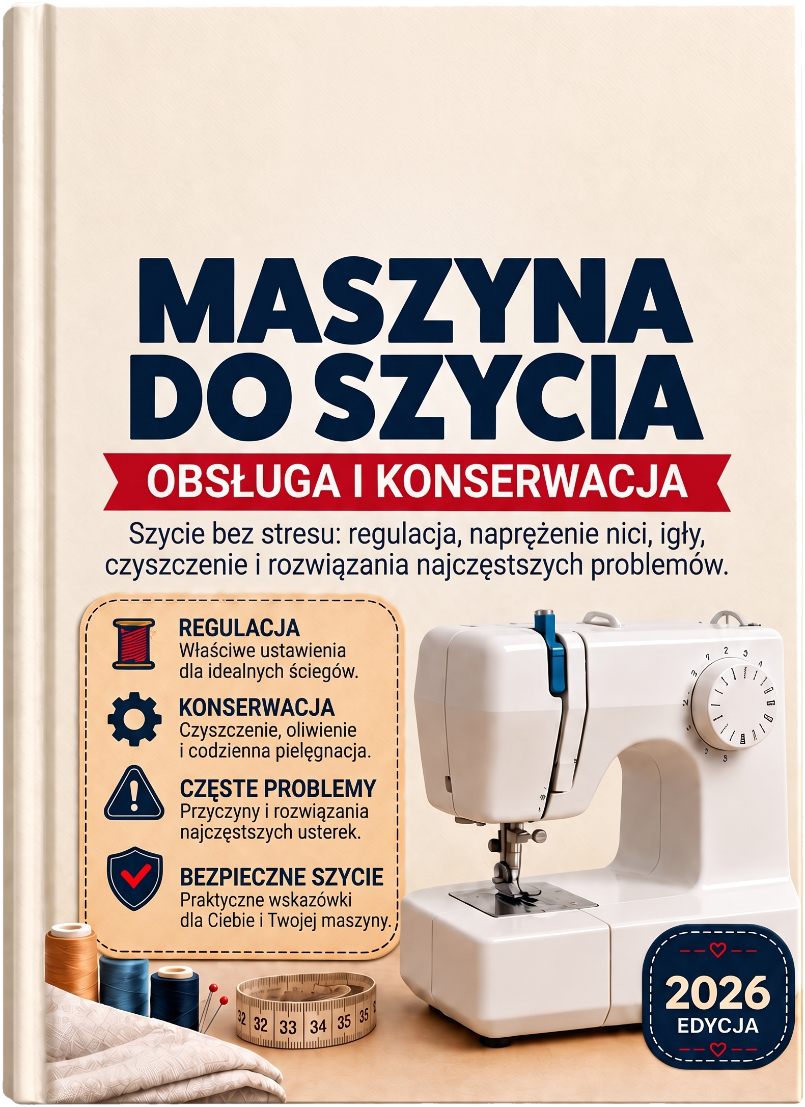 Maszyna do szycia: obsługa i konserwacja