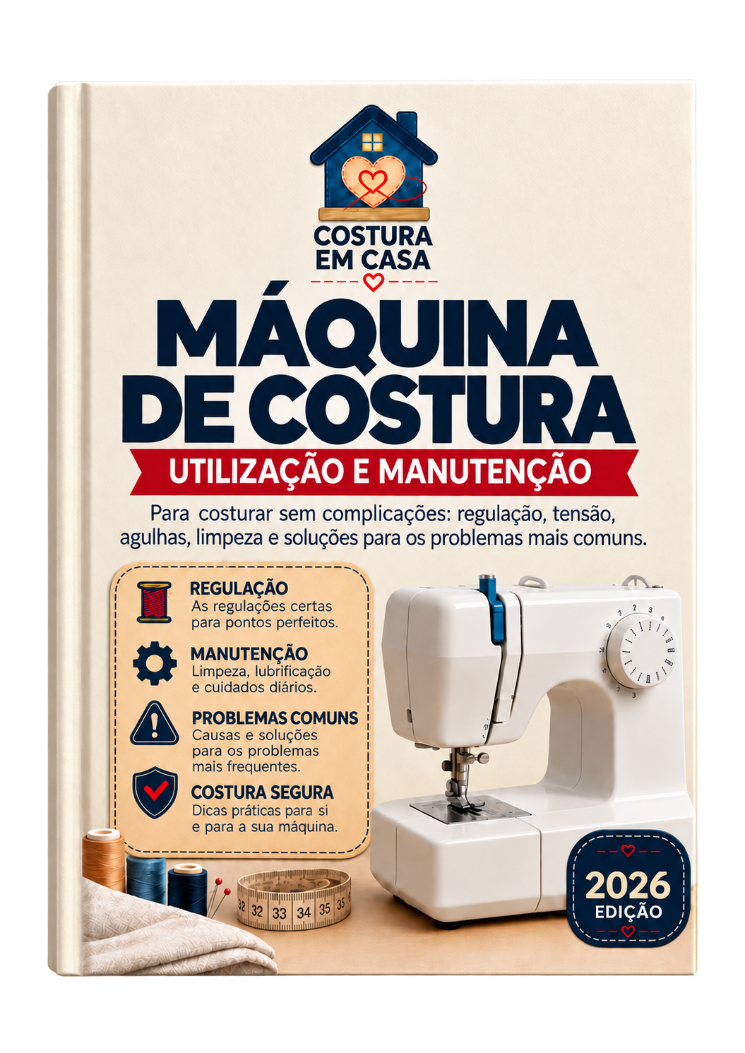 Máquina de costura: utilização e manutenção