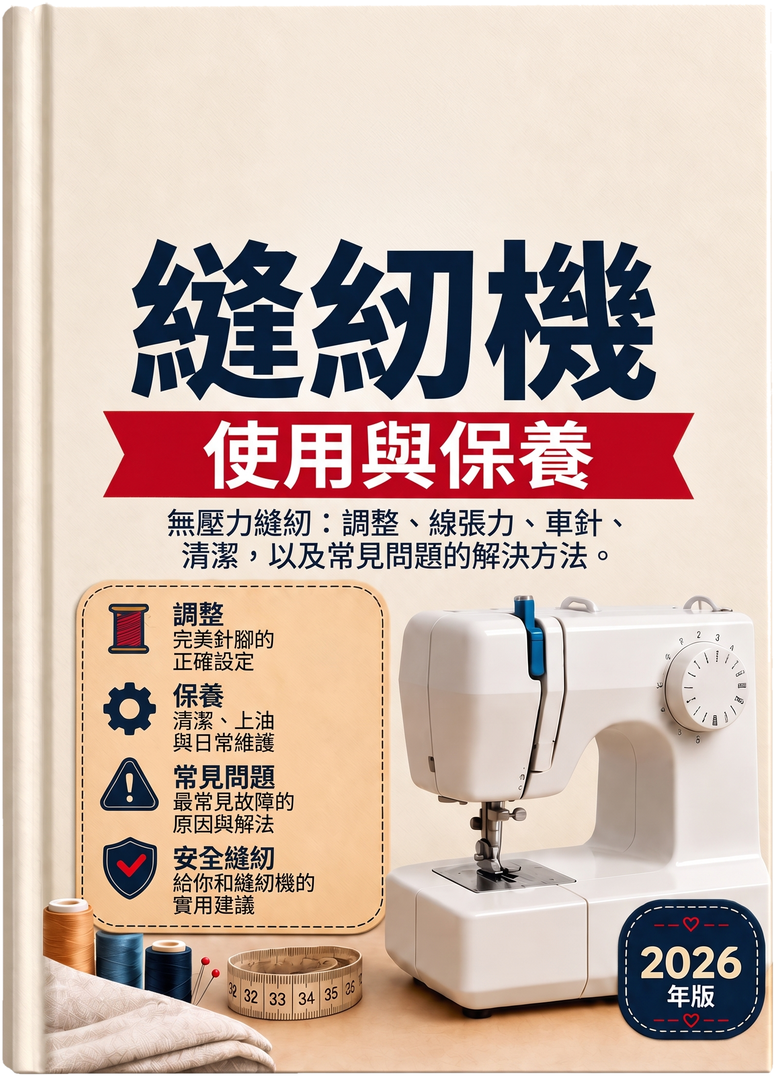 縫紉機使用與保養指南