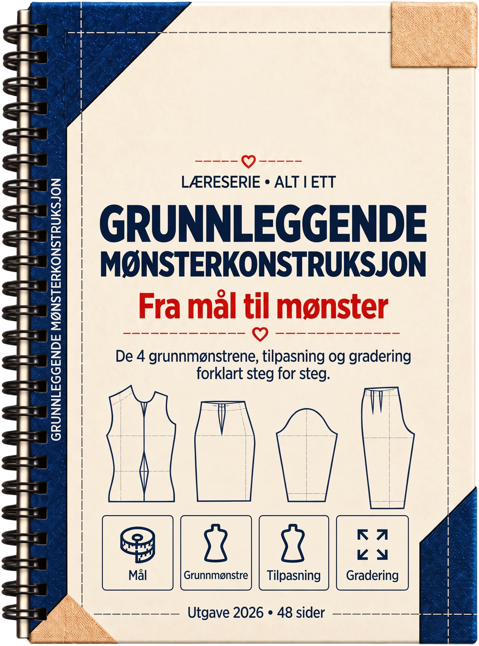 Grunnleggende mønsterkonstruksjon