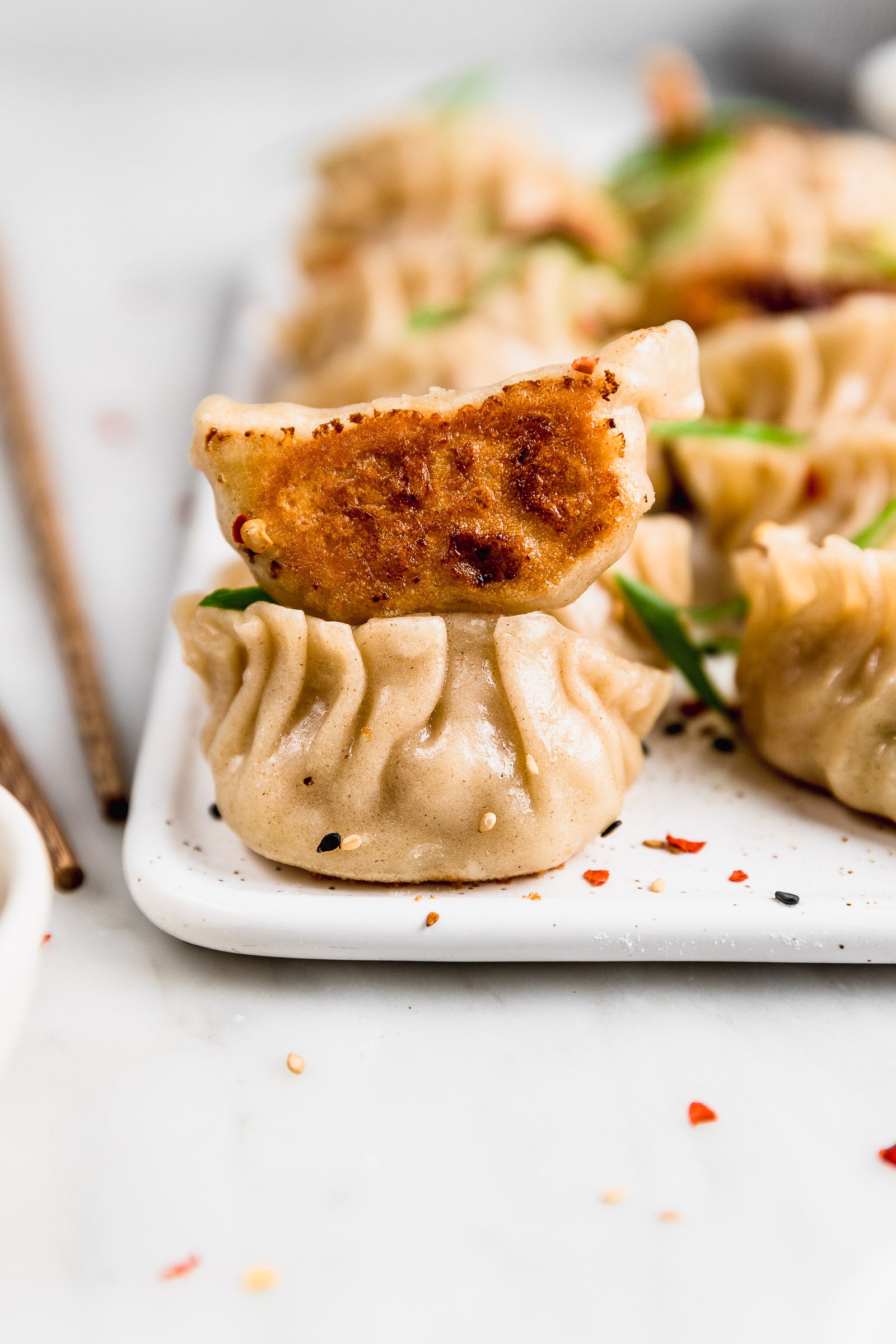 Dumplings caseros