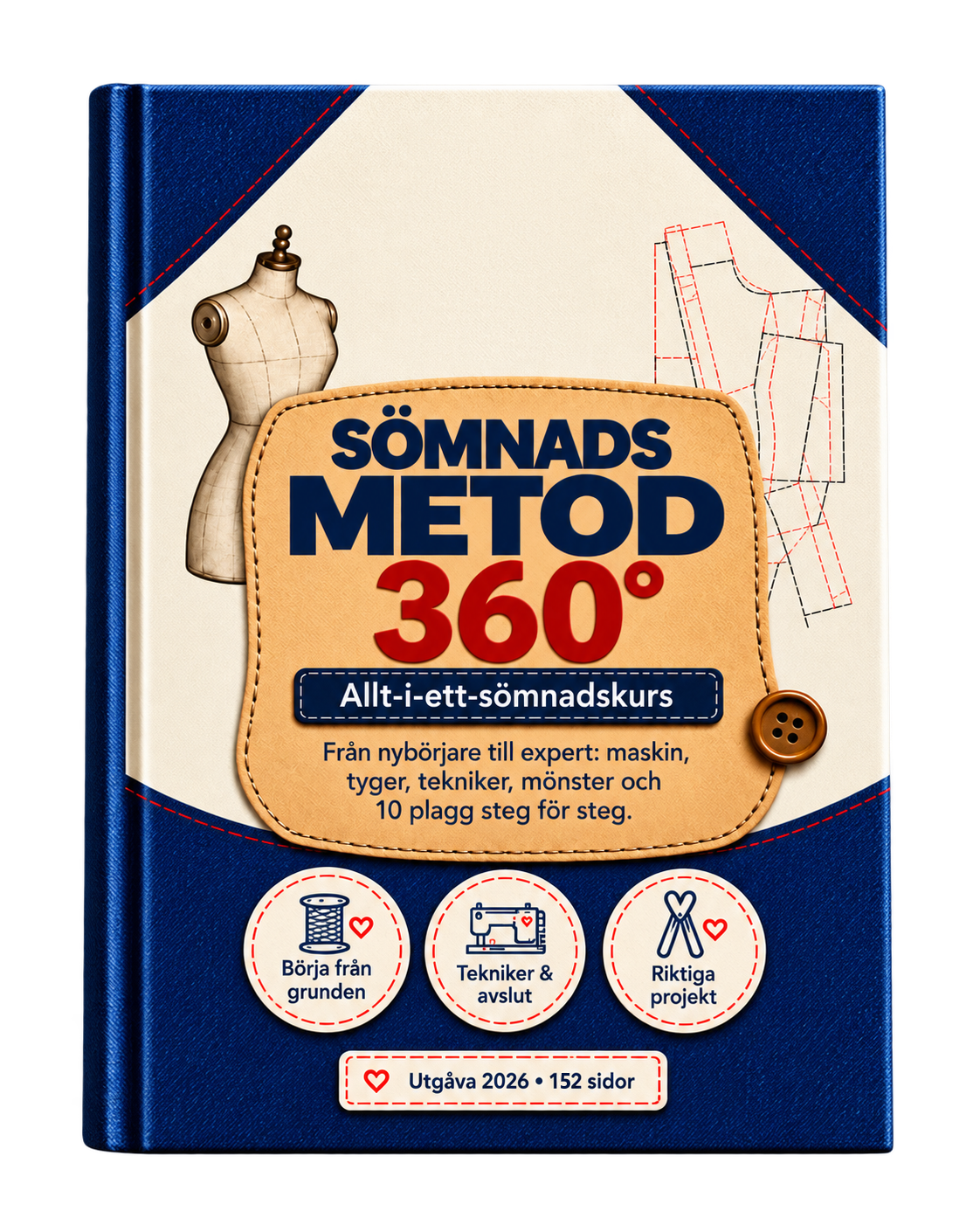 Sömnad 360°-metoden